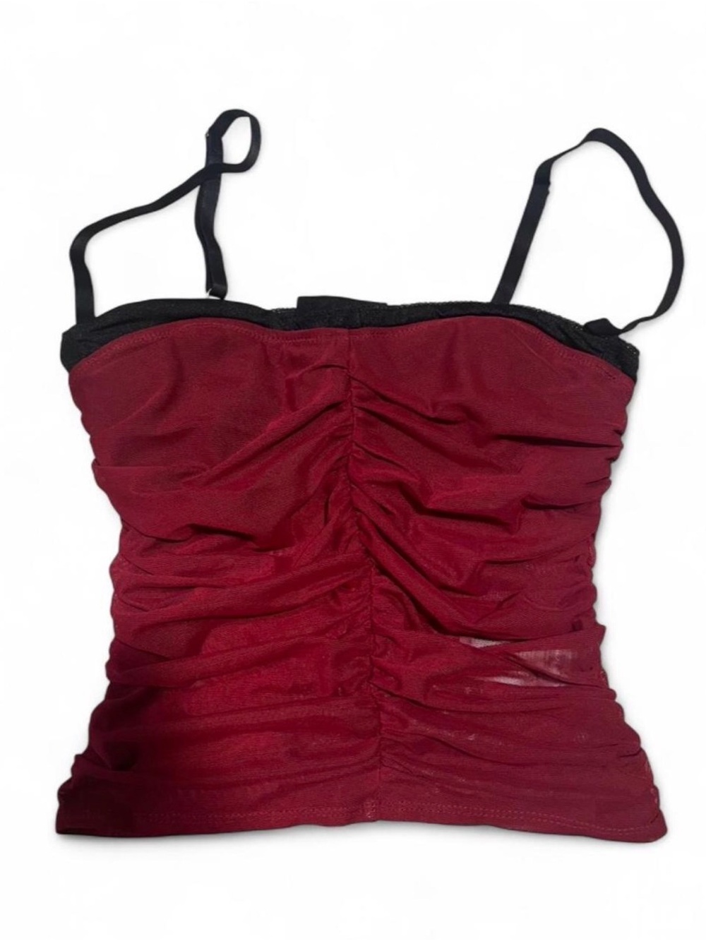 Edikted red and black top